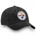 Women's Pittsburgh Steelers NFL Pro Line by Fanatics Branded Black Timeless Fundamental Adjustable Hat 2855842